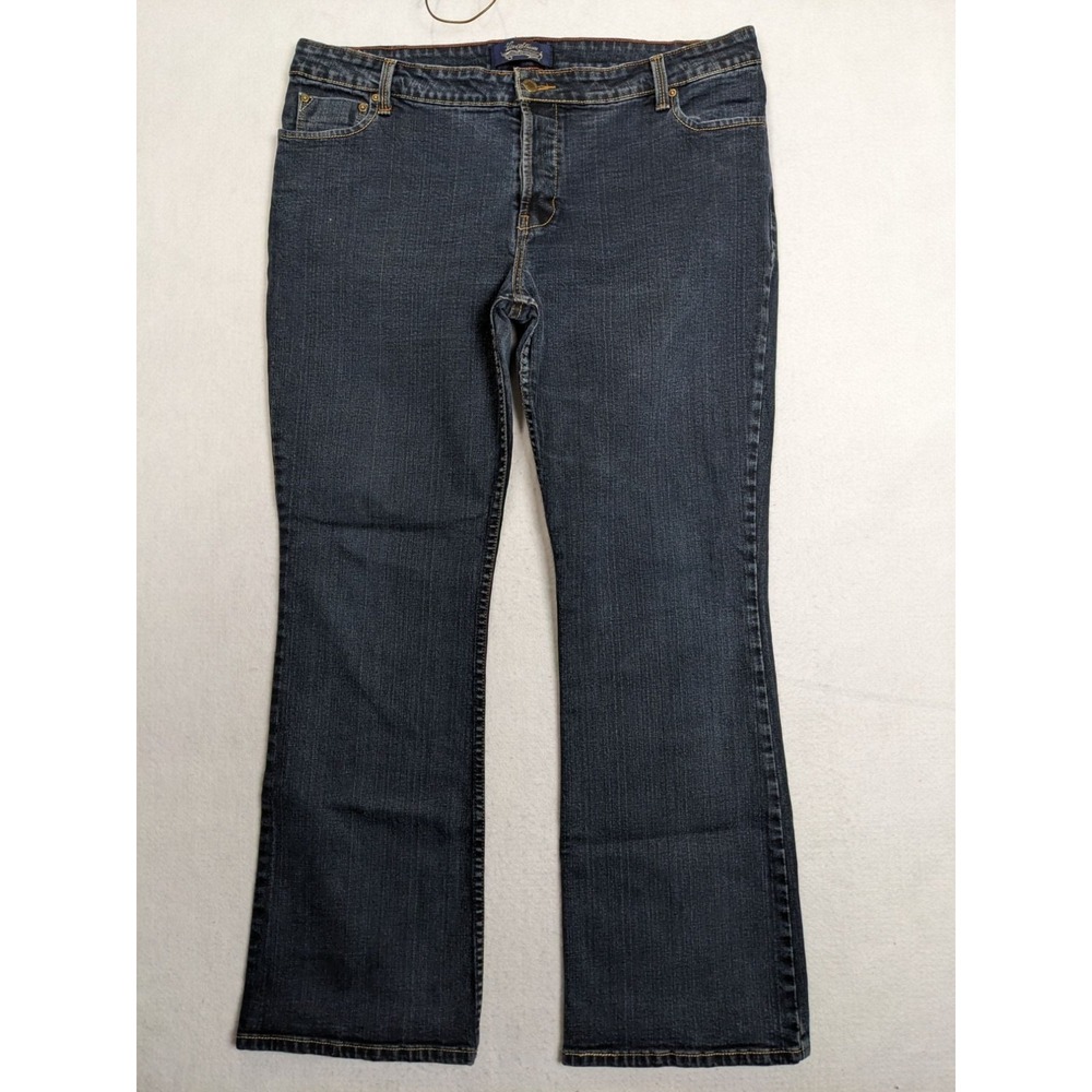 Levi Strauss Signature Sz 17 Stretch Low Rise Slim Bootcut Jeans Juniors Levis